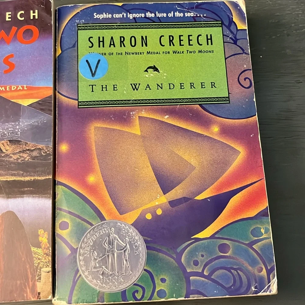 Sharon Creech 3 Book Set The Wanderer, Absolutely Normal Chaos, Walk Two Moons
